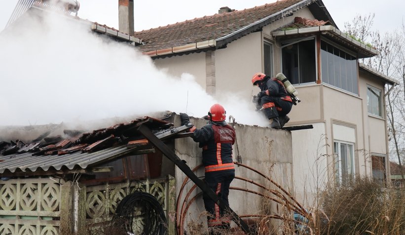 Serdivan'da panik anları