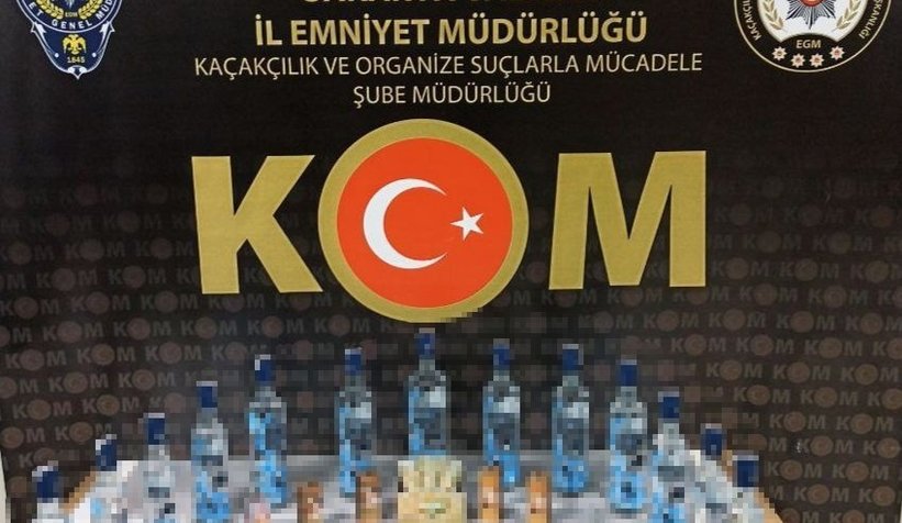 Serdivan'da yılbaşı öncesi kaçak içki operasyonu