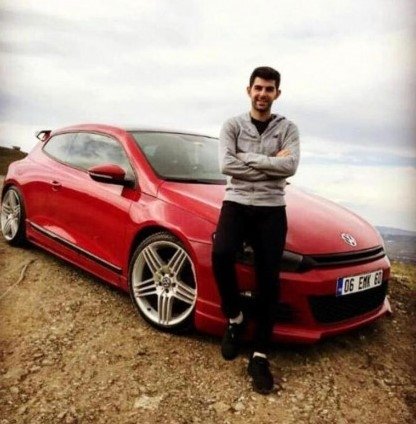 Serdivan'daki feci kazada ölen üniversiteli Hakan'a acı veda