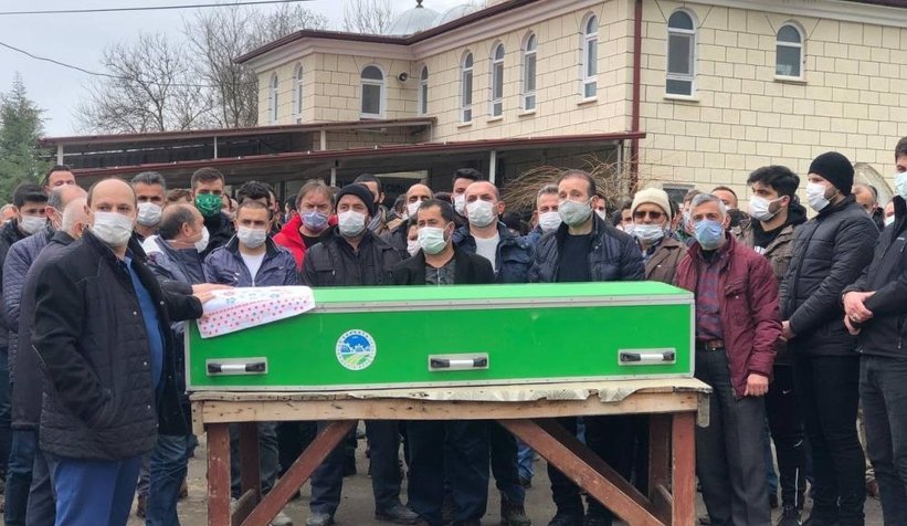 Serdivan'daki feci kazada ölen üniversiteli Hakan'a acı veda