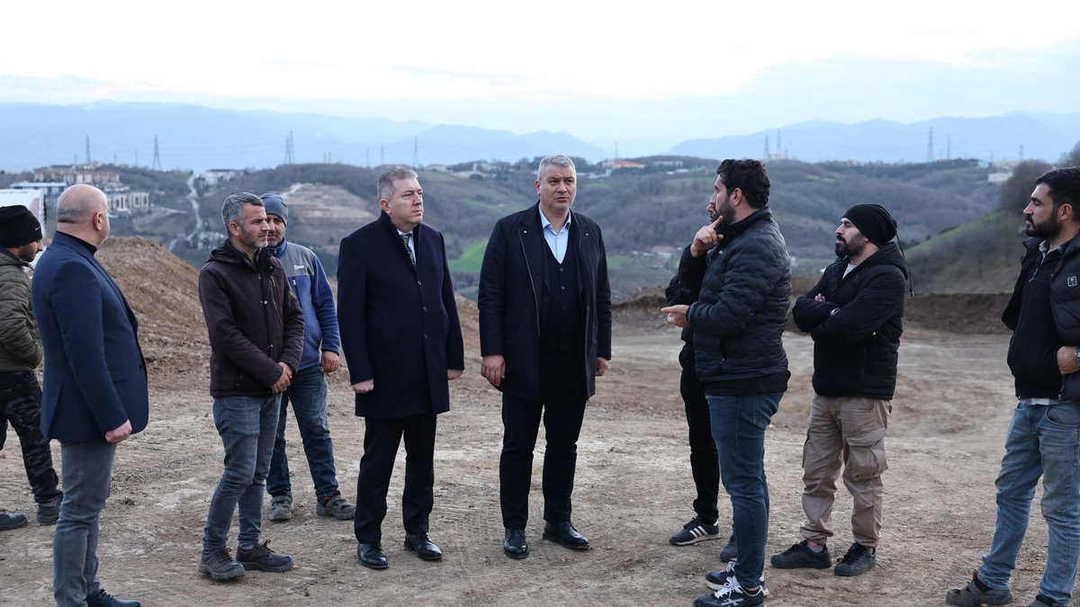 Serdivan Kırantepe'de TOKİ konutlarının yapımı başladı