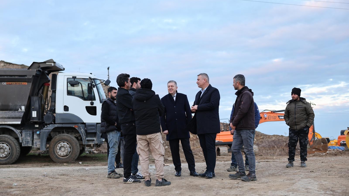 Serdivan Kırantepe'de TOKİ konutlarının yapımı başladı