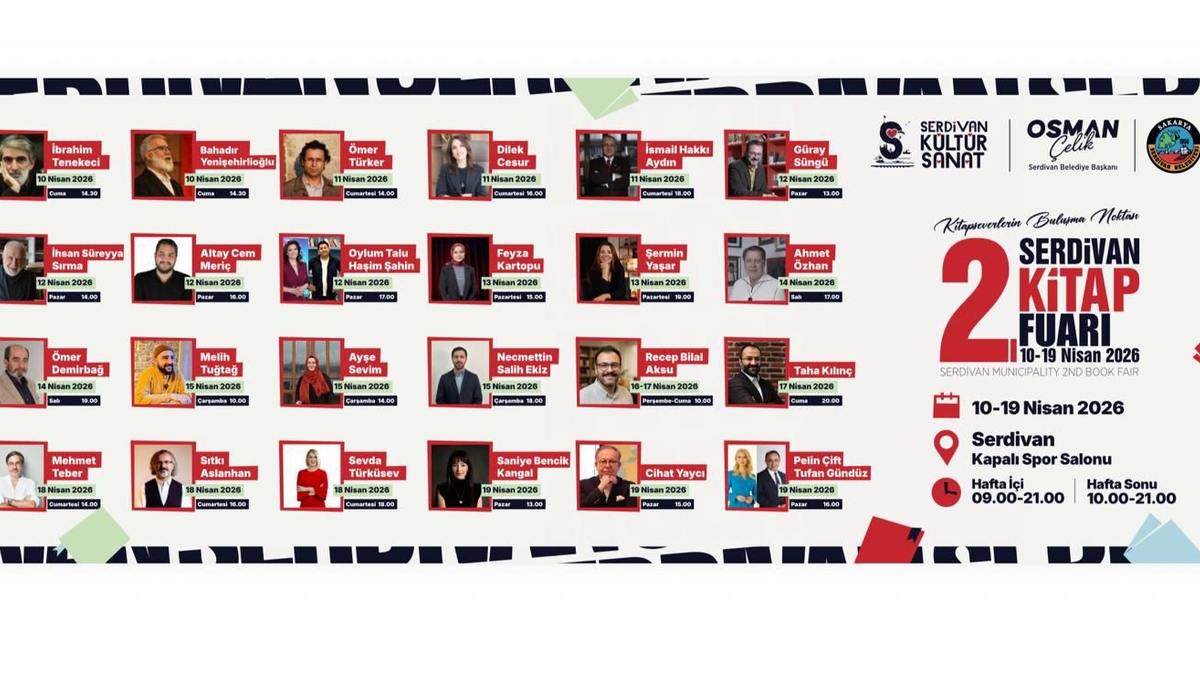 Serdivan kitapla buluşuyor: 2. Kitap Fuarı kapılarını açıyor