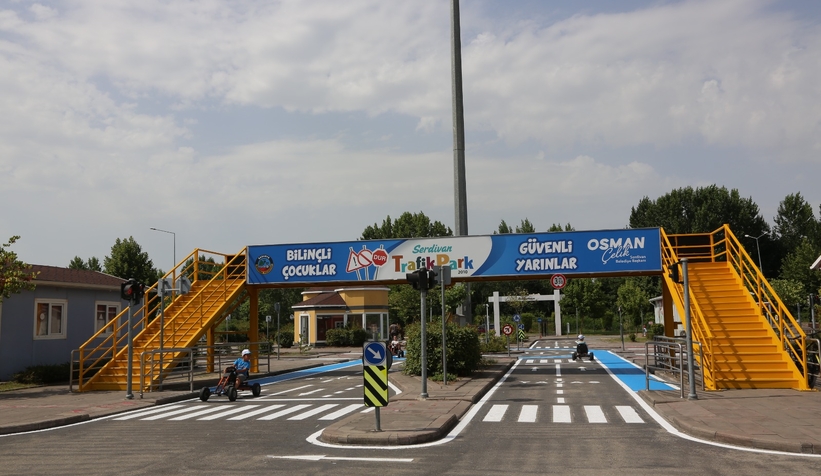 Serdivan Trafik Park’ta yaz tatili heyecanı başladı