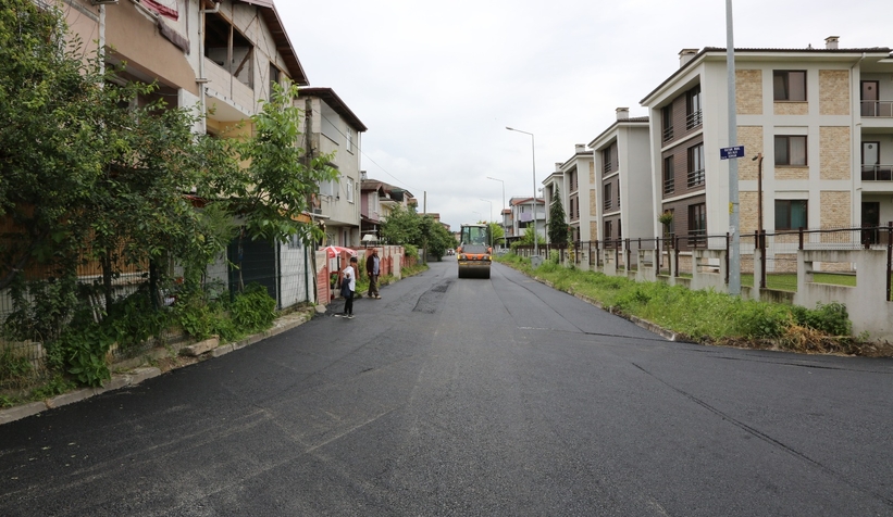 Serdivan’da asfalt çalışmaları tam gaz