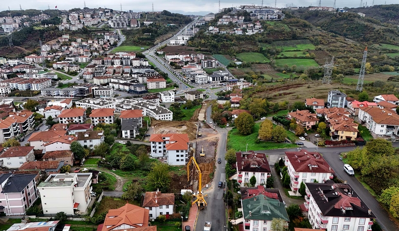 Serdivan’da ulaşım yükünü hafifletecek yolda sona geliniyor