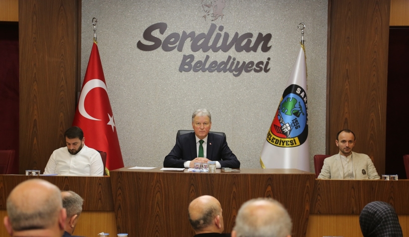 Serdivan’da yılın ilk meclisi yapıldı