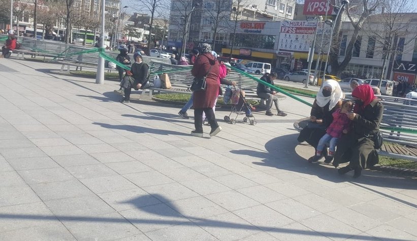 Şeritte durduramadı; Pes dedirten görüntü