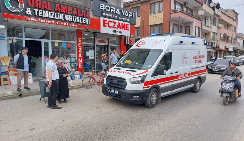 Servis şoförü direksiyon başında fenalaştı