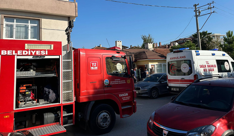 Ses gelmeyince kapıyı itfaiye açtı