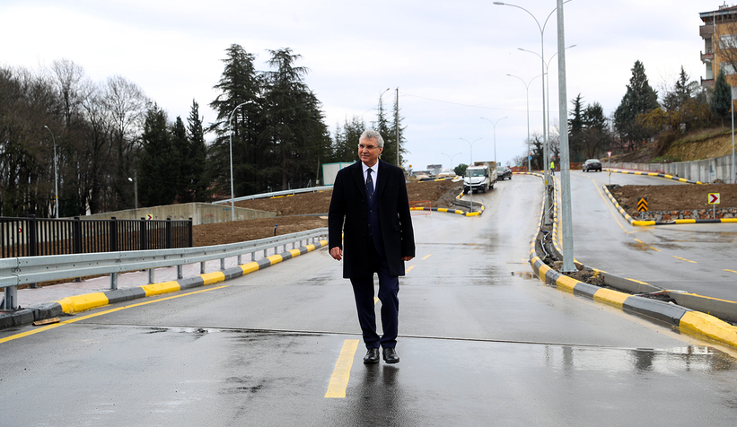 SGK Kavşağı resmi açılışa hazırlanıyor