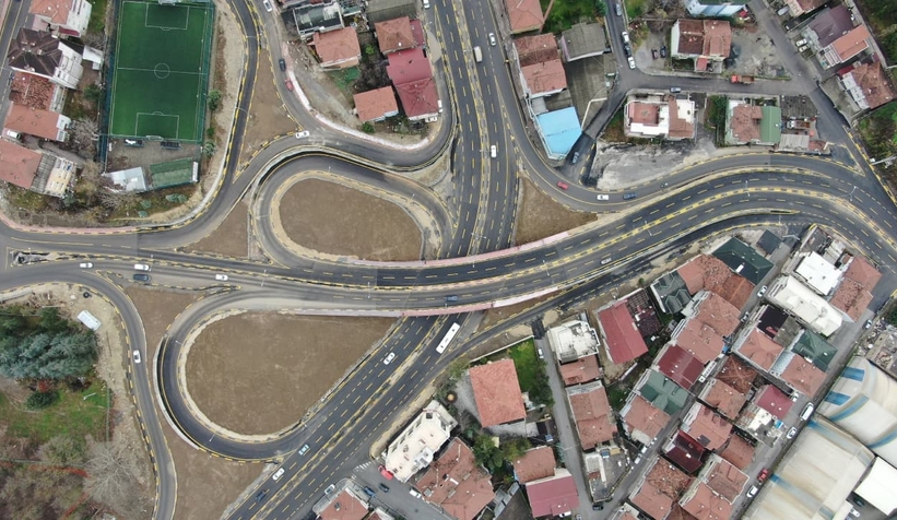 SGK Kavşağı resmi açılışa hazırlanıyor