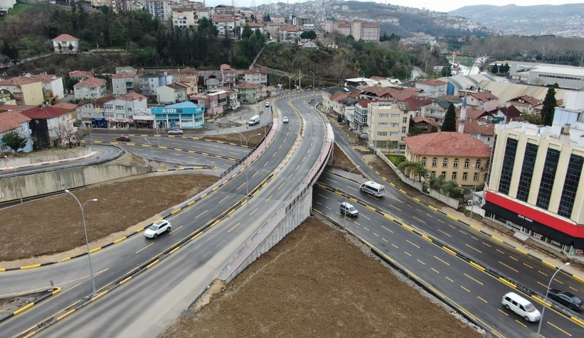 SGK Kavşağı resmi açılışa hazırlanıyor