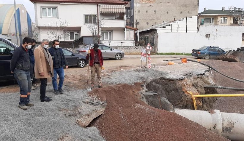 SGK Köprülü Kavşak'ta altyapı tamamlandı