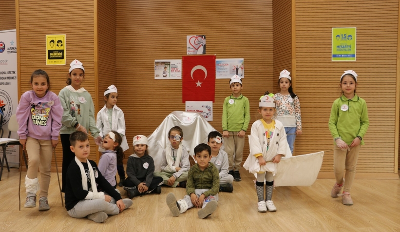 SGM drama öğrencilerinden Kızılay Haftası için özel çalışma