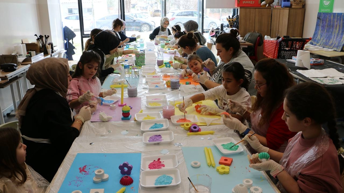 SGM’de ara tatil atölyeleri sona erdi