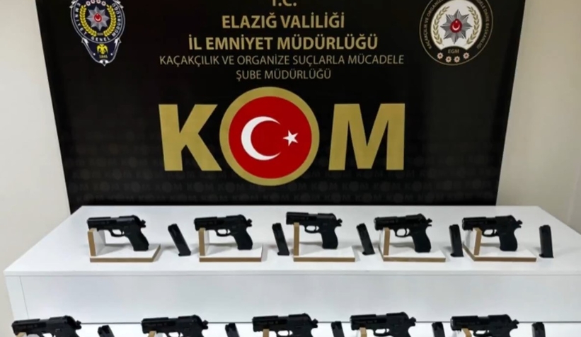 Silah kaçakçılarına operasyon: 1031 gözaltı
