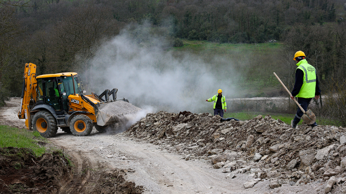 Sıraköy’de 8 kilometrelik hat yenilendi