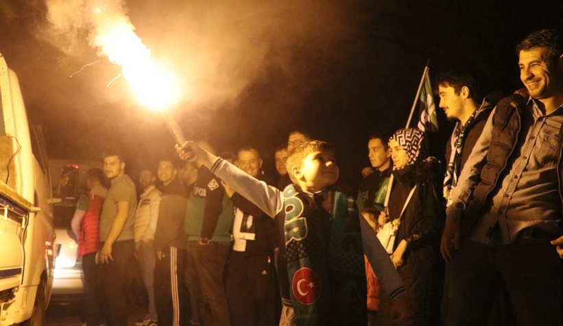 Şampiyon böyle karşılandı