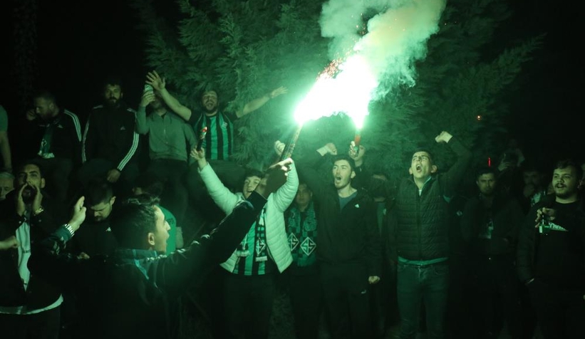 Şampiyon böyle karşılandı