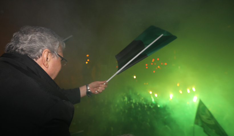 Şampiyonluk gecesinden unutulmaz kareler