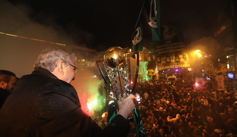 Şampiyonluk gecesinden unutulmaz kareler