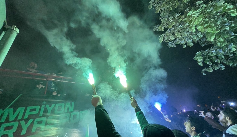 Şampiyonluk gecesinden unutulmaz kareler