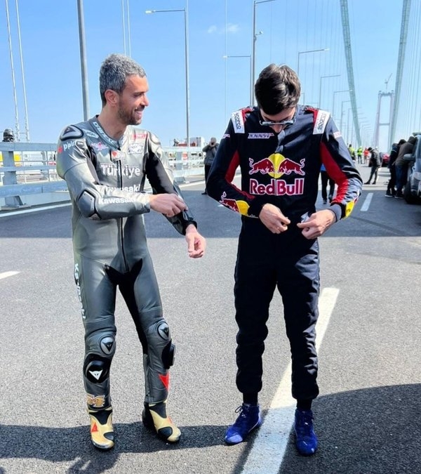 Sofuoğlu ve Razgatlıoğlu Çanakkale Köprüsü'nde kapıştı