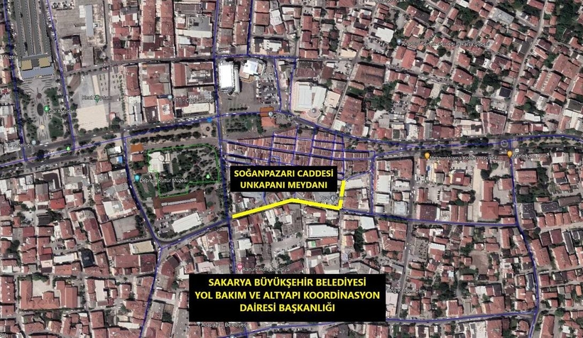 Soğanpazarı Caddesi trafiğe kapatılacak