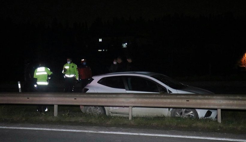 Sokağa çıkma yasağında bir garip kaza