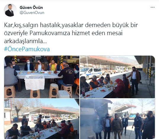Sokağa çıkma yasağında mangal yaptılar