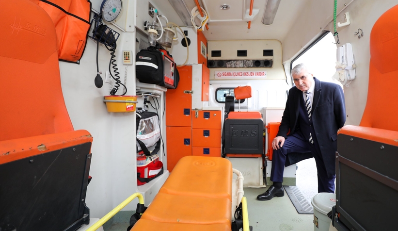 Sokak hayvanları için ambulans