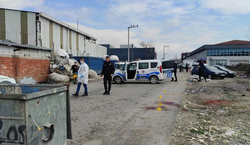 Sokak ortasında vuruldu