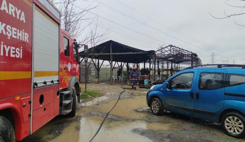 Serdivan'da patlama oldu