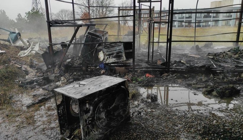 Serdivan'da patlama oldu