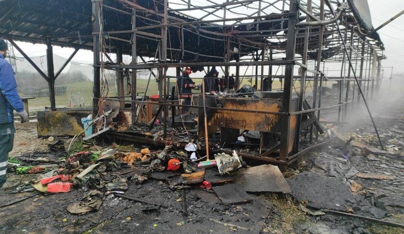 Serdivan'da patlama oldu