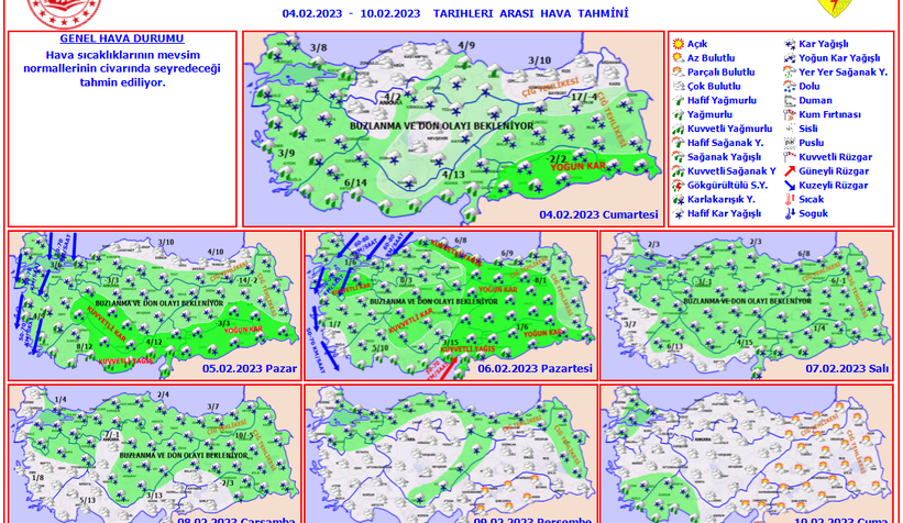 Son tahmin açıklandı; Kar geliyor