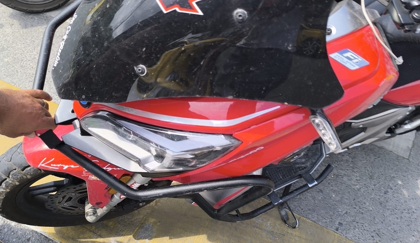 Sosyal medya fenomeni motokurye kazada yaralandı