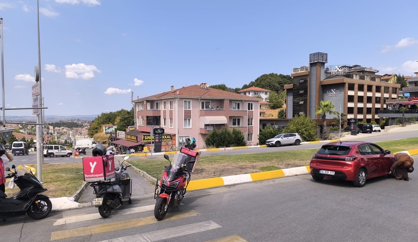 Sosyal medya fenomeni motokurye kazada yaralandı