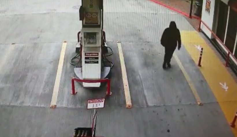 Soygun anı kamerada