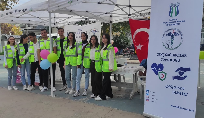 SUBÜ Genç sağlıkçılar topluluğundan farkındalık