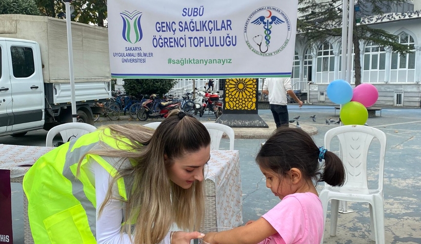 SUBÜ Genç sağlıkçılar topluluğundan farkındalık