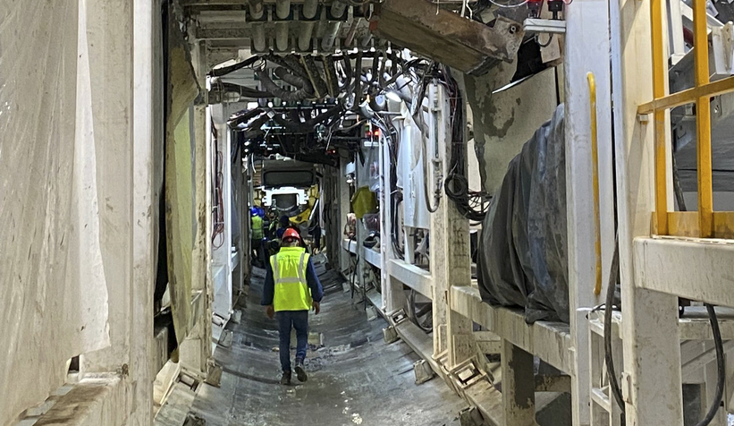 SUBÜ öğrencileri metro projesini inceledi