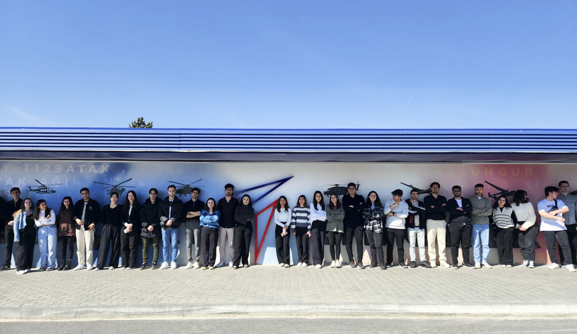 SUBÜ öğrencileri teknik gezi için TUSAŞ’taydı