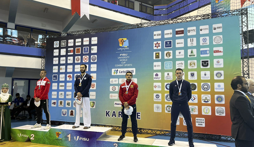 SUBÜ öğrencilerinden iki dünya şampiyonluğu