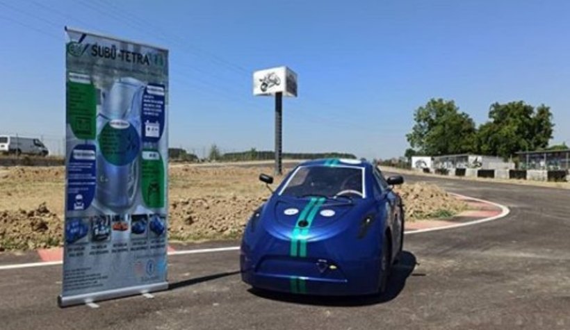 SUBÜnün elektrik aracının testi Akyazı'da yapıldı