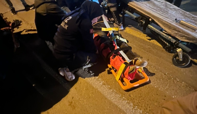 Sürekli kaza olan yolda kasis yapılmamasına tepki