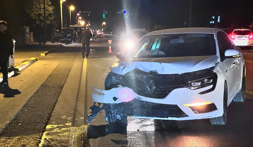 Sürekli kaza olan yolda kasis yapılmamasına tepki