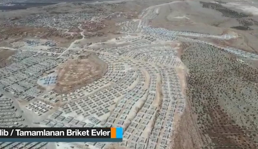 Suriyelilere 62 bin 145 briket evin yapımı tamamlandı