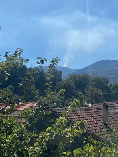 Susuz Yaylası'nda orman yangını çıktı